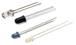 3mm and 5mm Through-hole Phototransistors