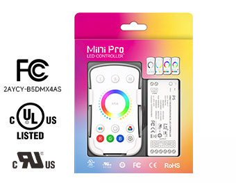 M5A+P5 Mini Pro RGBCW Controller Set