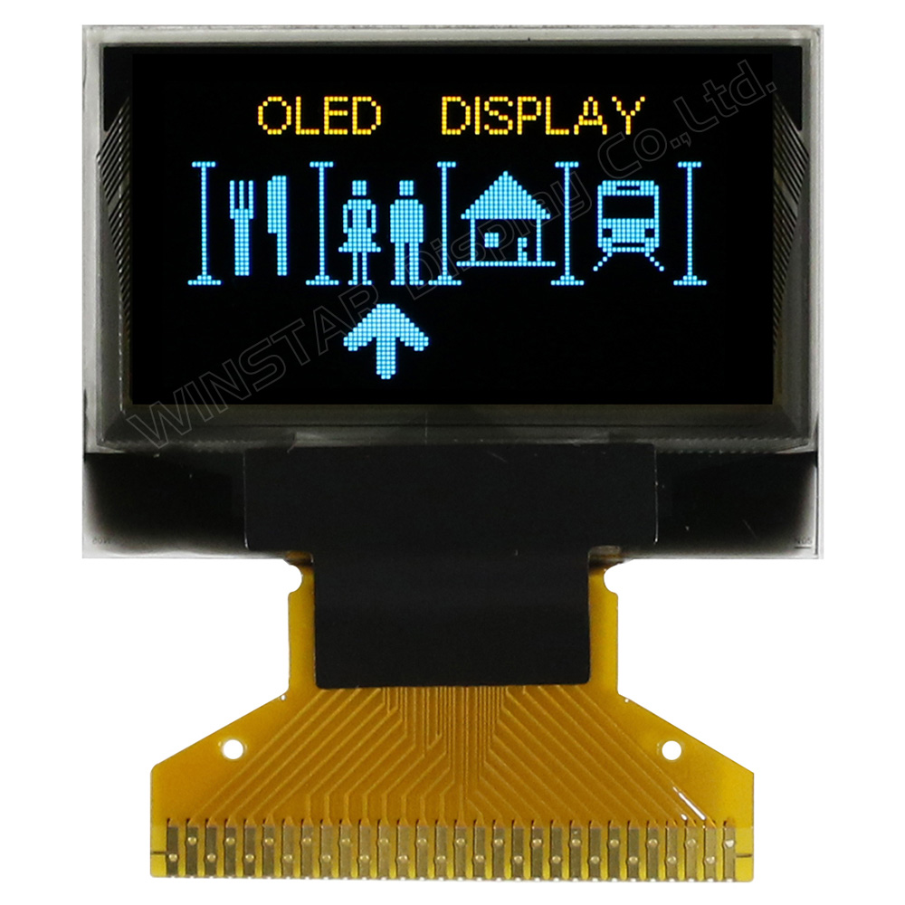 128x64 Dual Colour Graphic OLED