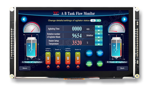 7.0 inch IPS UART Smart Display with GPIO Touch
