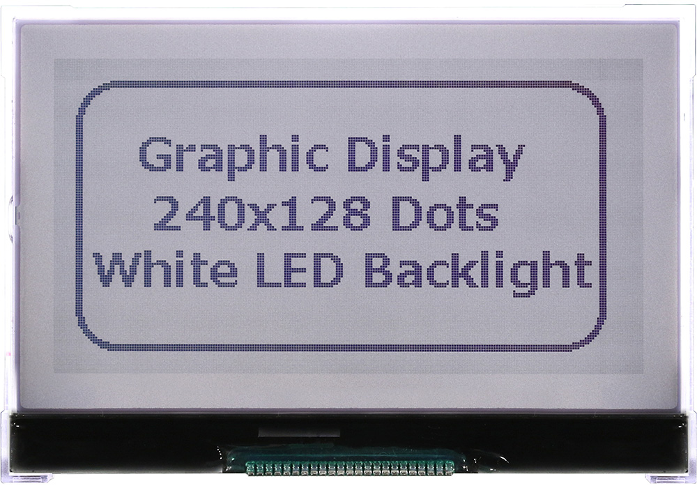 240x128 COG Graphic LCD Module