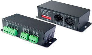 LT-830-8A 3-Channel DMX Decoder